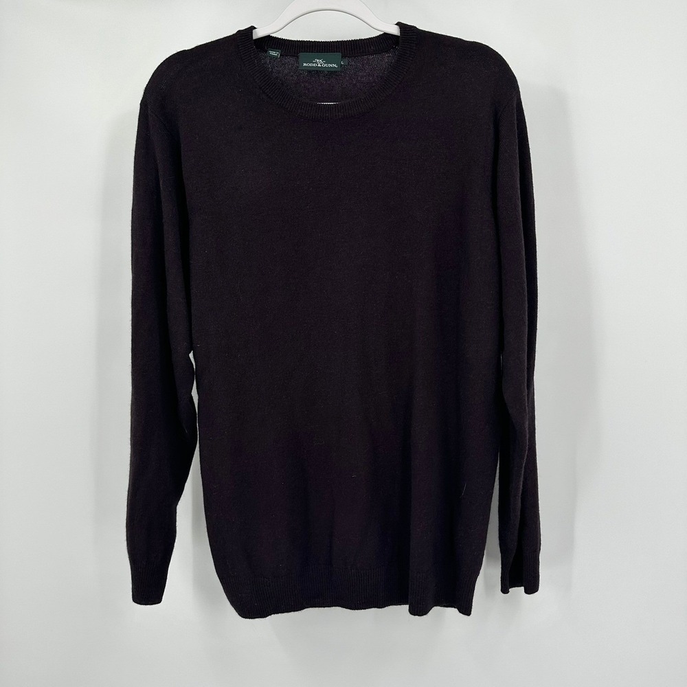 Rodd & Gunn Mens Preppy Cashmere Merino Blend Sweater Size L Old Money Classic
